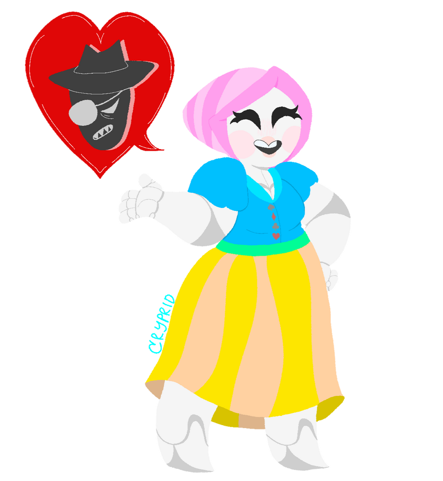 By default, I usually say she is already married to spades Slick unless stated otherwise.